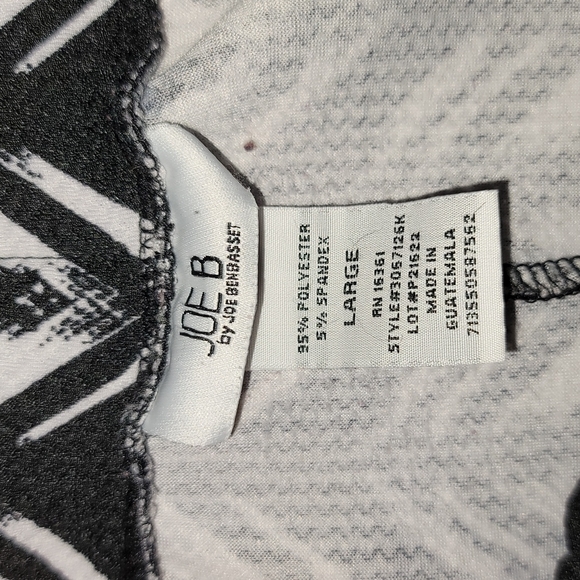 Black & White Skater Skirt - Picture 2 of 2